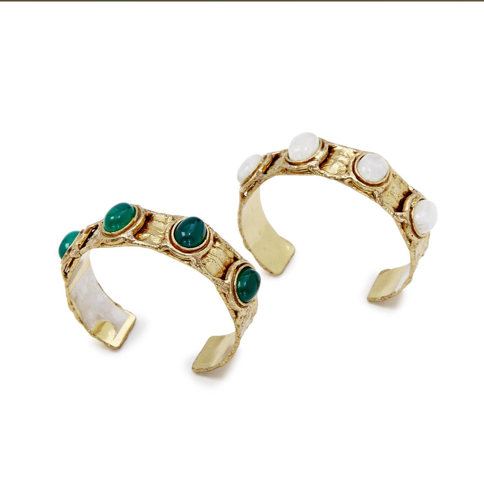 Natural Stone Cuff