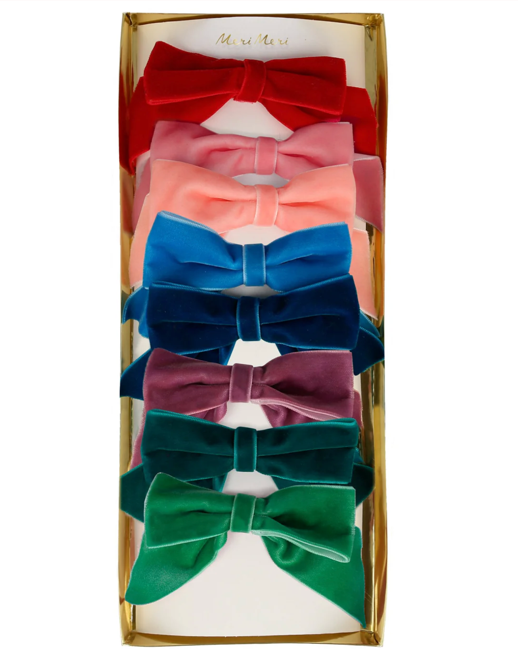 Radiant Velvet Bow Hair Clips