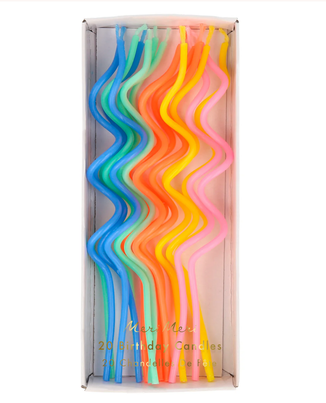 Mixed Swirly Candles