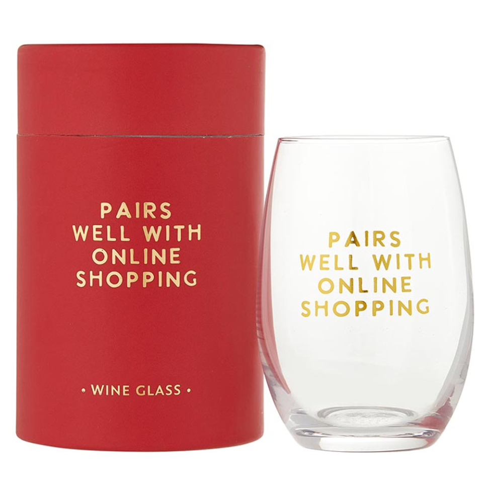 Stemless Wine Glass - Online Shopping