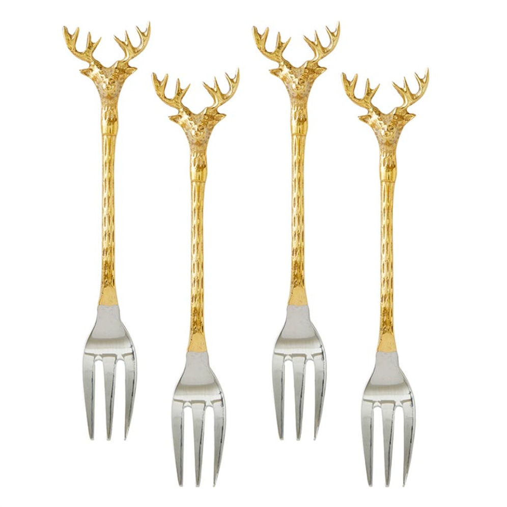 Stag Charcuterie Essentials Forks - Set of 4