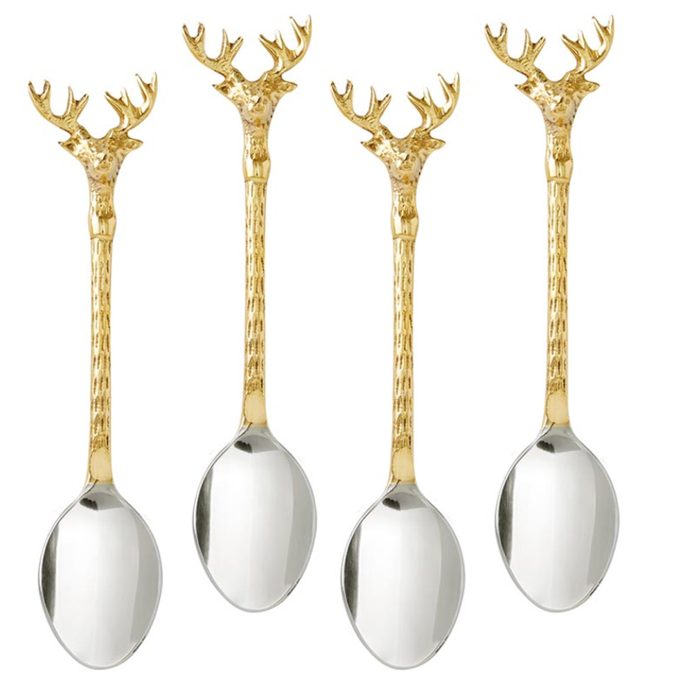 Stag Charcuterie Essentials Spoons - Set of 4