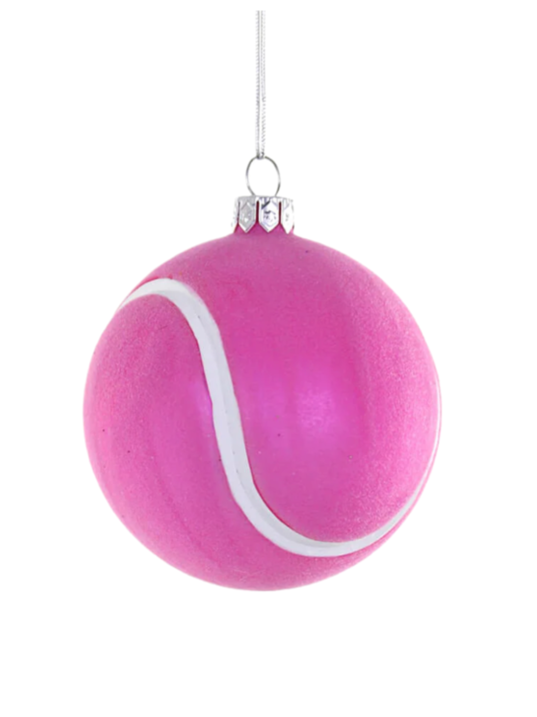 Tennis Ball- Pink Ornament