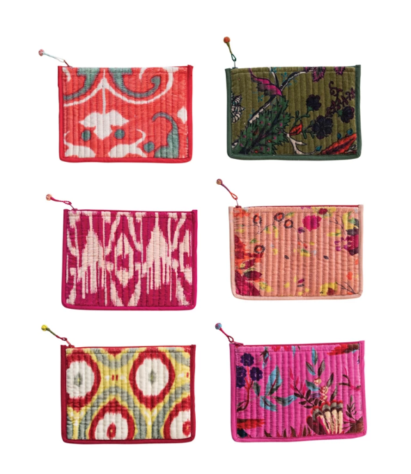 Zip Pouch w/Interior Coating
