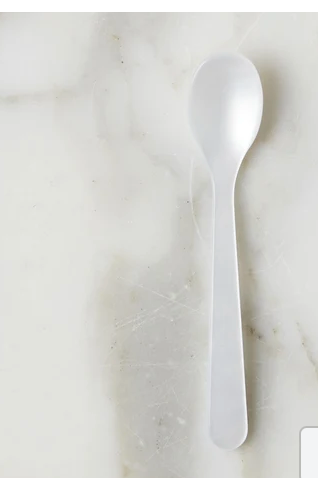 Acrylic Dipping Spoon, Pearl