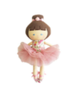 Baby Ballerina Doll Rose Garden
