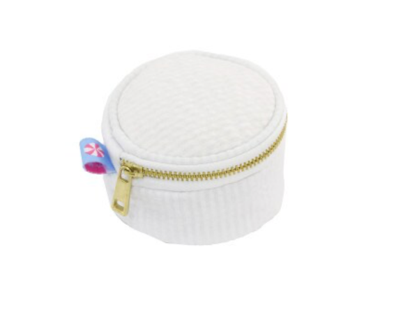 3" White Seer Mini Button