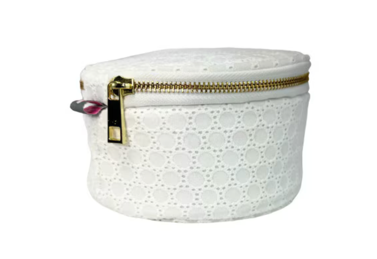 6" Eyelet Love You Button Bag
