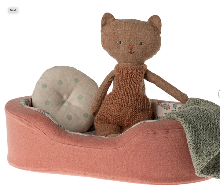 Maileg Cosy basket, Small - Coral