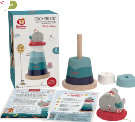 Whale Wilma Stacking Toy
