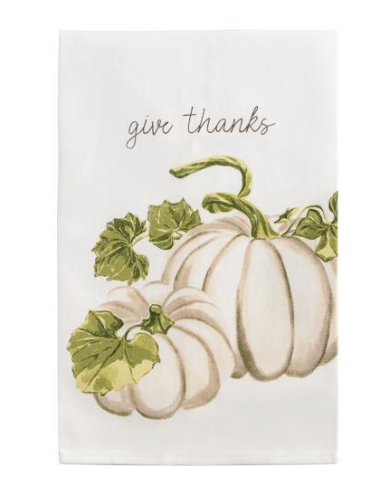 White Pumpkin Towel