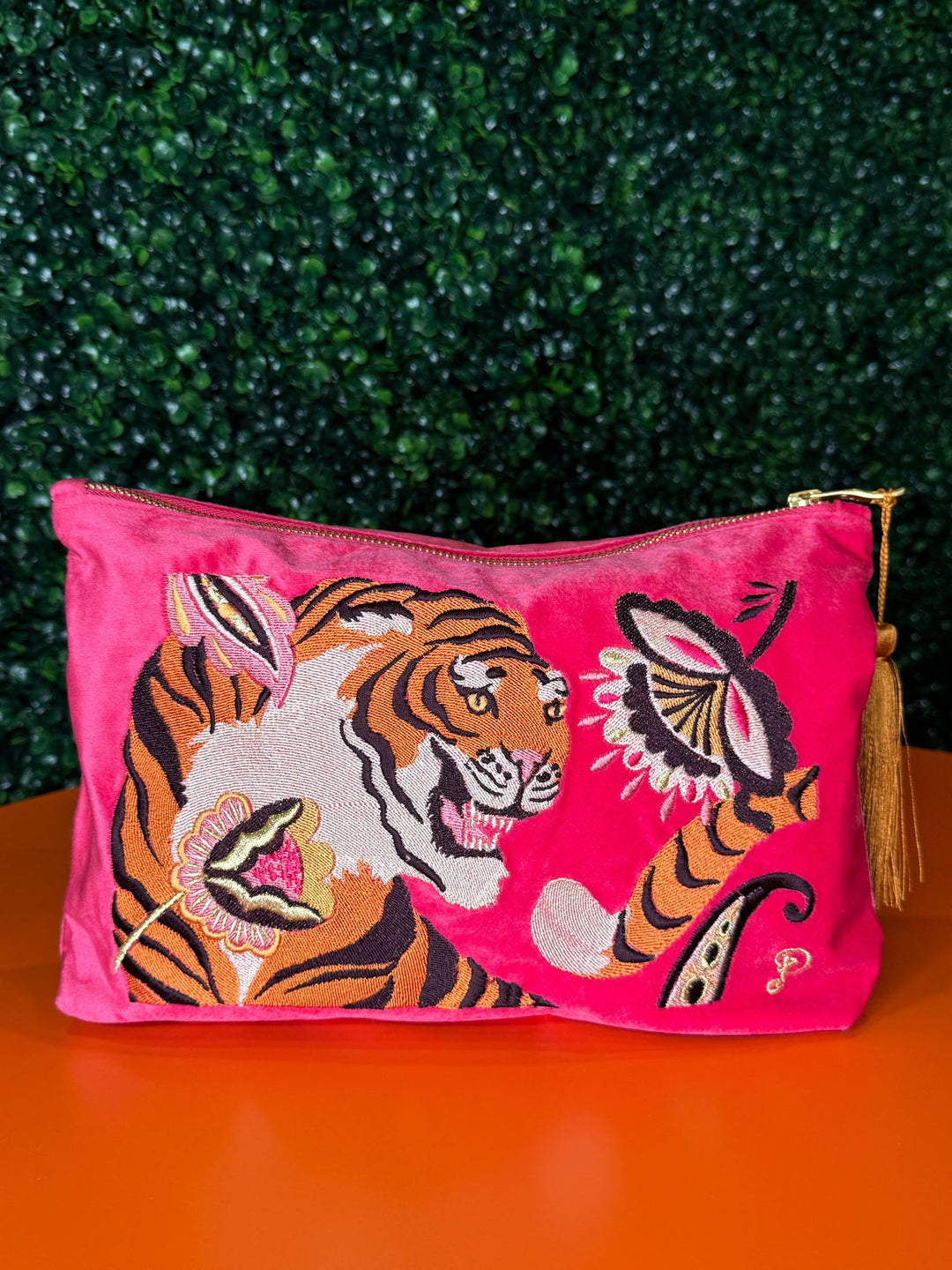 Thrill of the Tiger - Zip Pouch