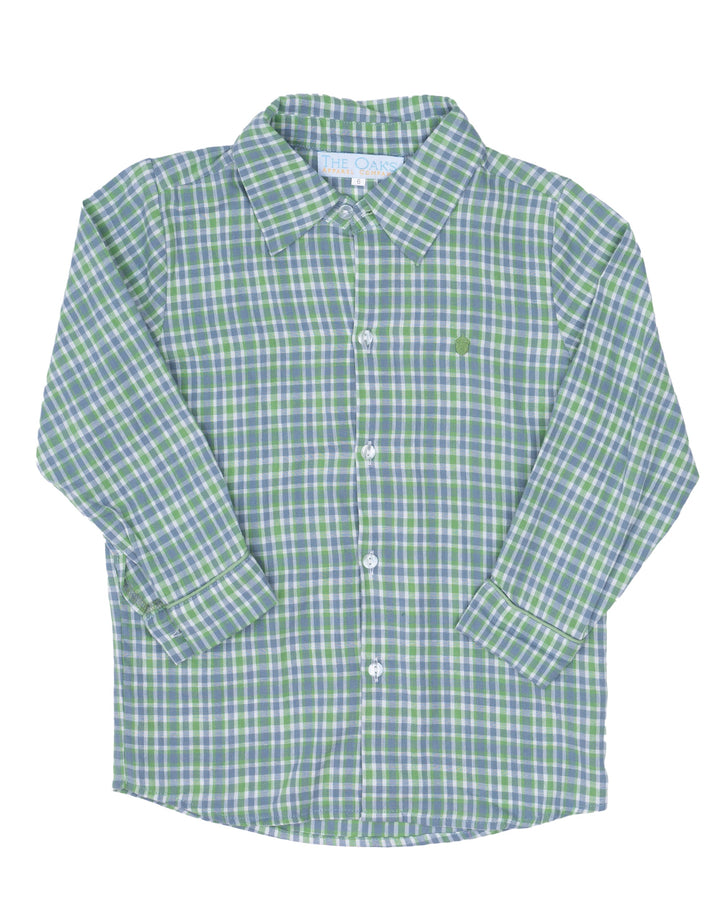 William Bluegrass Plaid Oxford