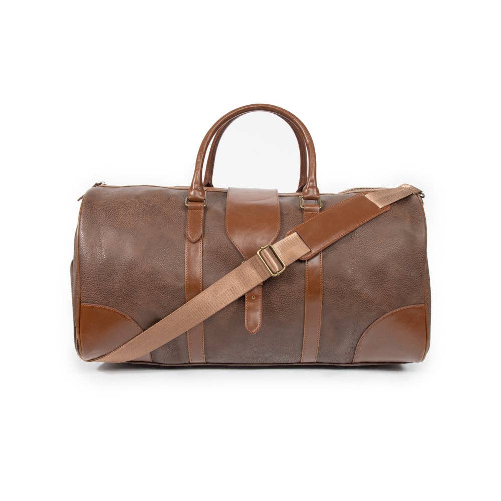 ★you a use★ Vowy bag Oak brown, Maple brown Brouk and Co. - The Oxford Duffel Bag: Chocolate Brown-3317
