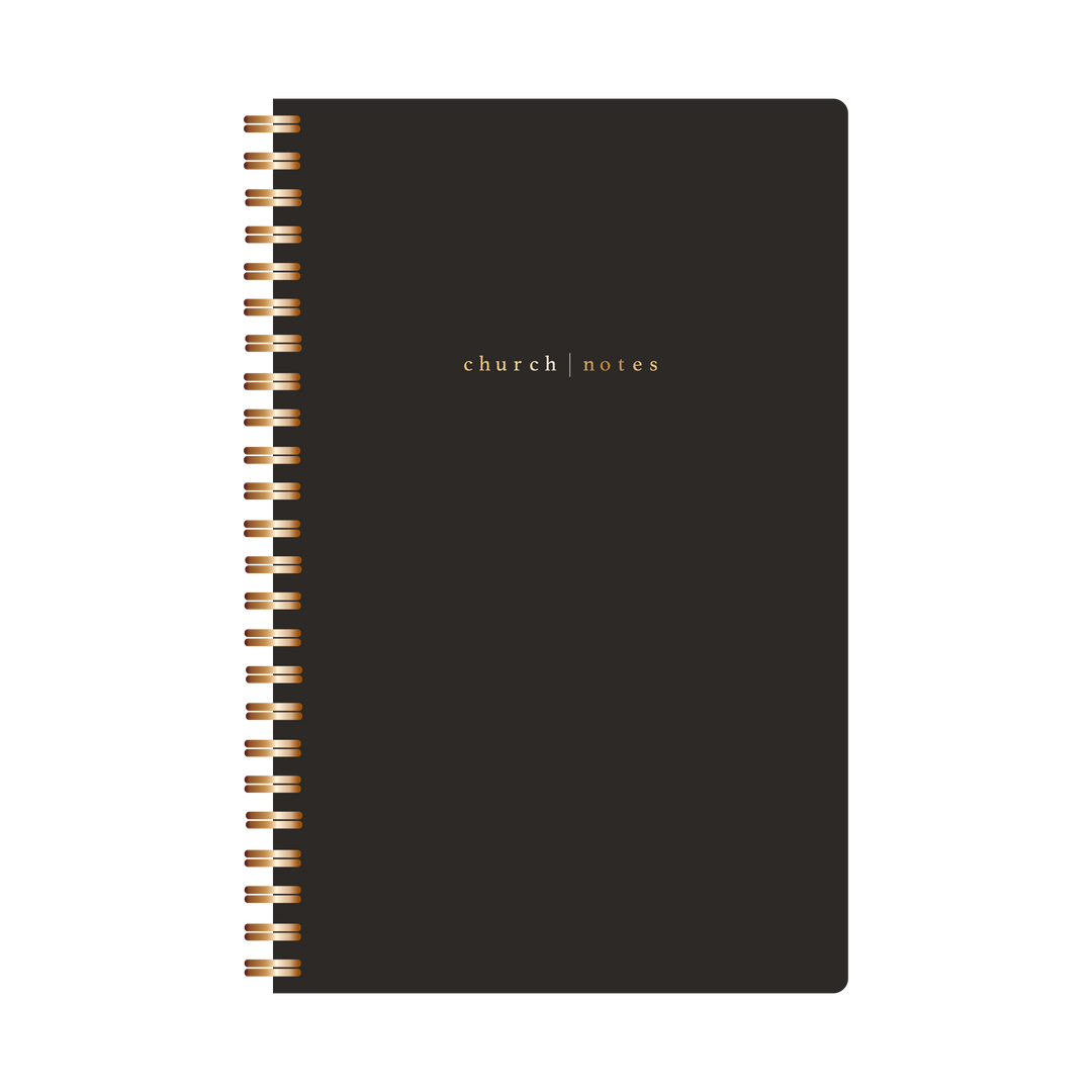 Church Notes Co. - Church Notes Notebook - Black