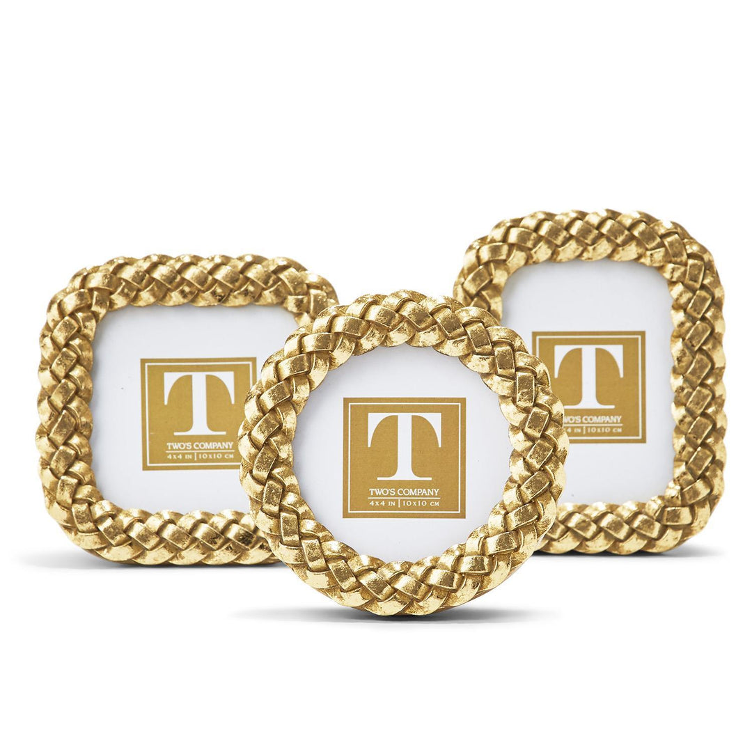 Two's Company Braided Frames