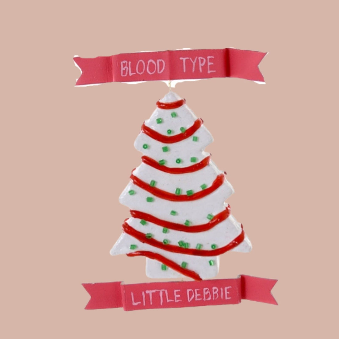 Cody Foster Christmas Tree Cake Ornament