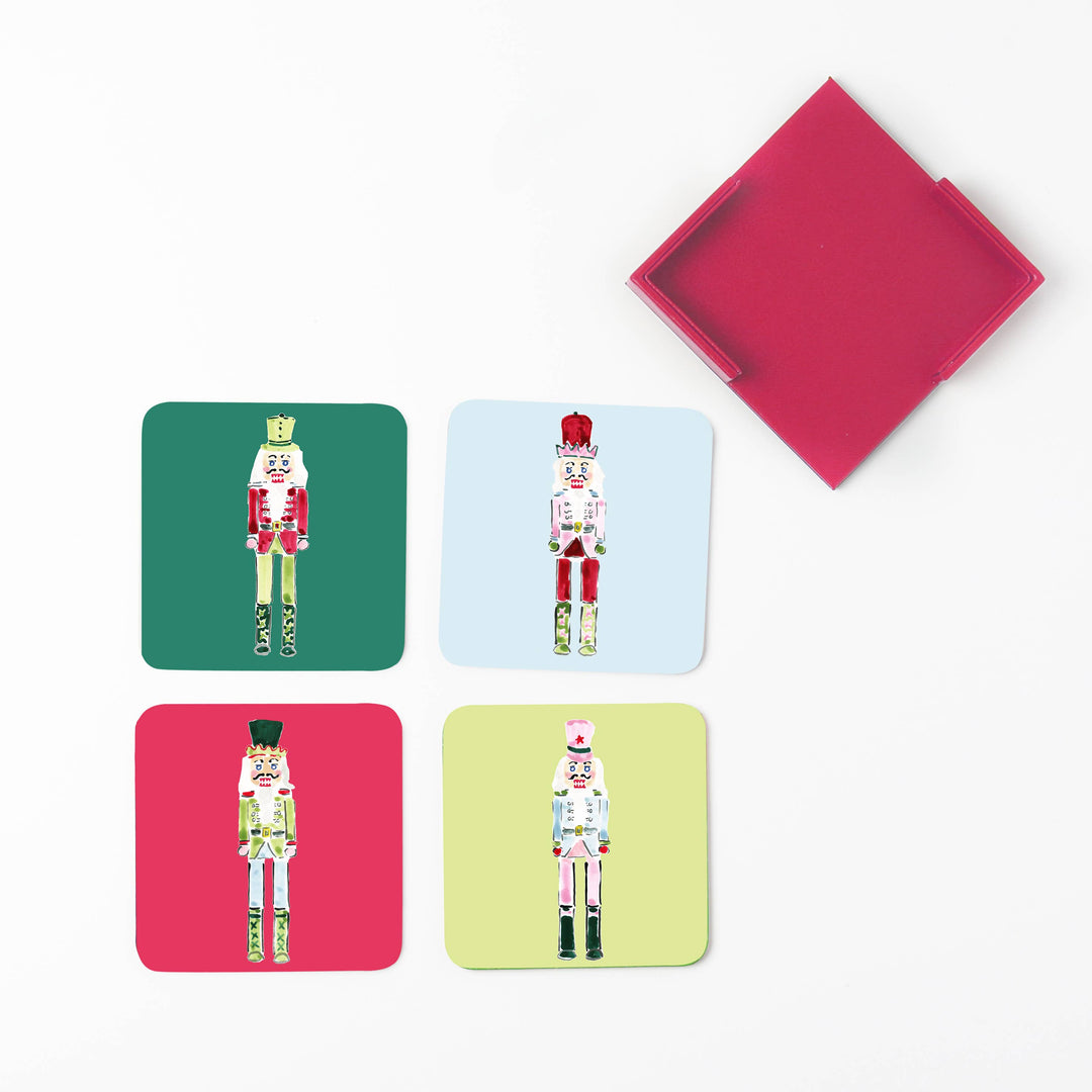 KEVA Style and Created By - Nutcracker Coasters Set of 4