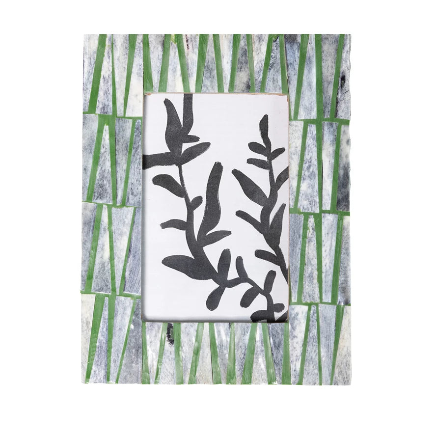 MDF & Resin Mosaic Photo Frame (Holds 4" x 6" Photo)