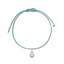 Hart: Aqua Cord with Baroque Pearl