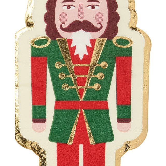 Guest Towel Nutcracker Christmas/20 Pkg
