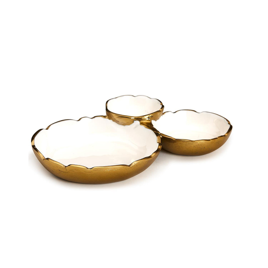Two's Company Enamel Trio Bowl