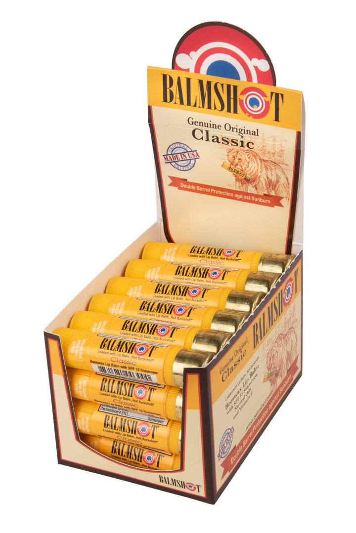 BALMSHOT Lip Balm - Classic Beeswax Lip Balm