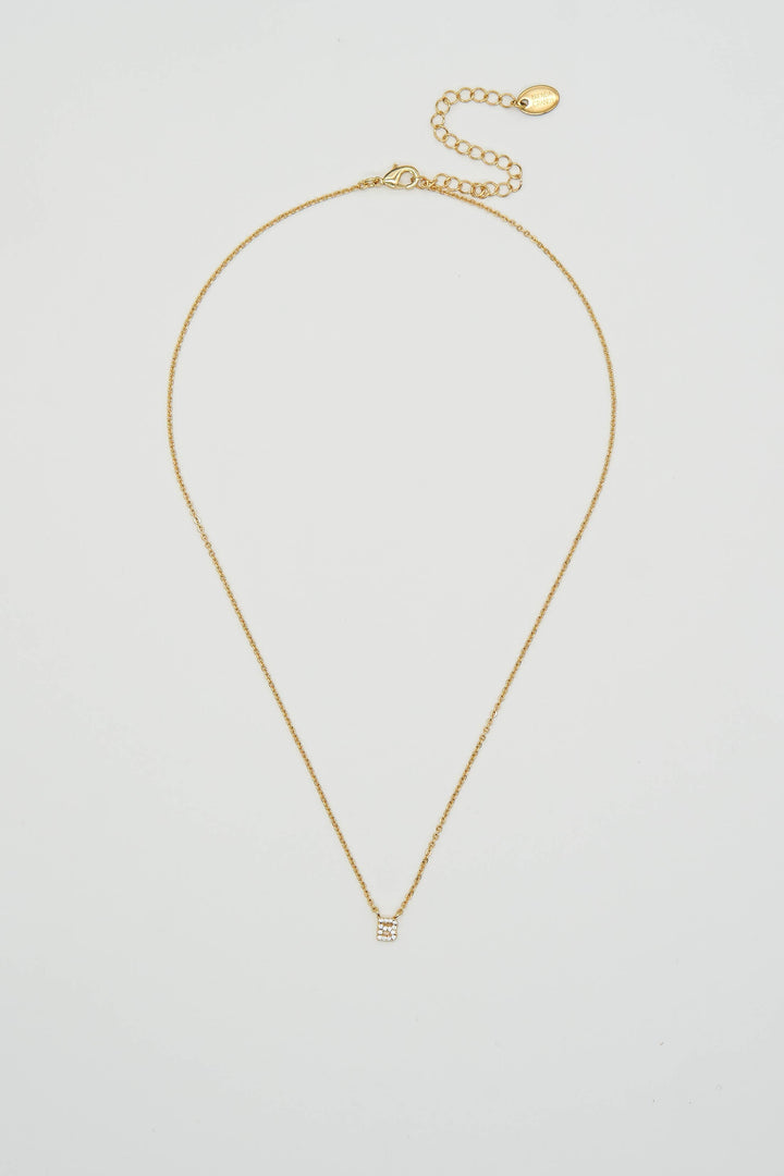 Shiny Initial Necklace: Holiday Favorite!: D