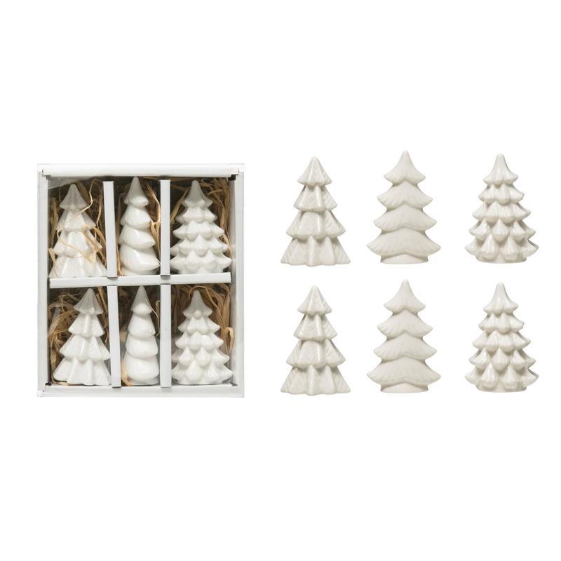 1-1/2" Stoneware Trees
