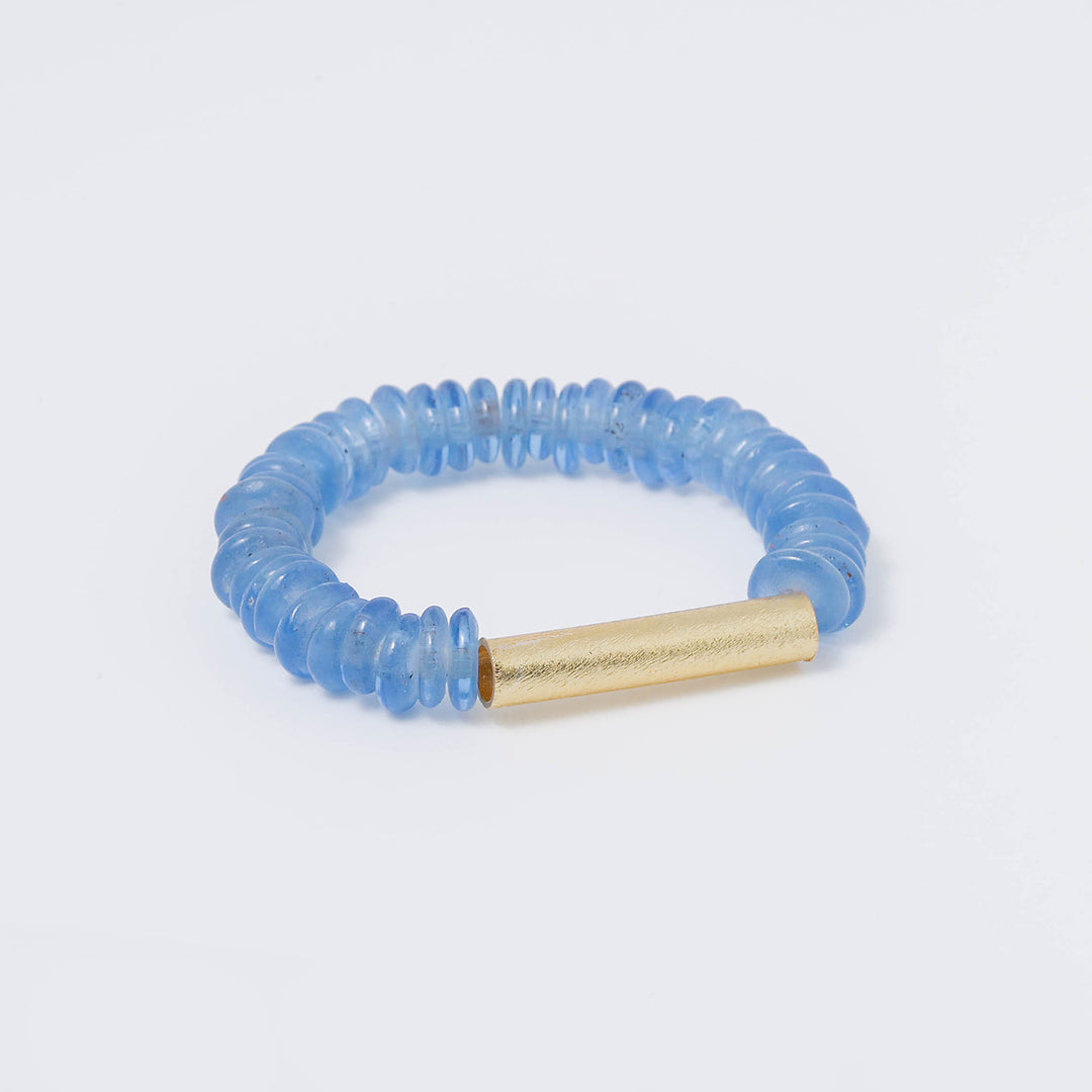 Light Blue Seascape Gold Bar