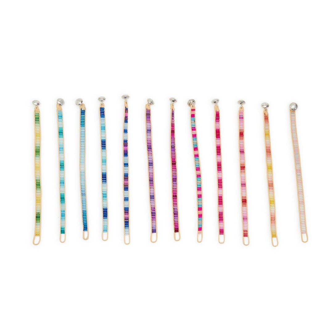 Cupcakes & Cartwheels Ombre Bead Bracelet