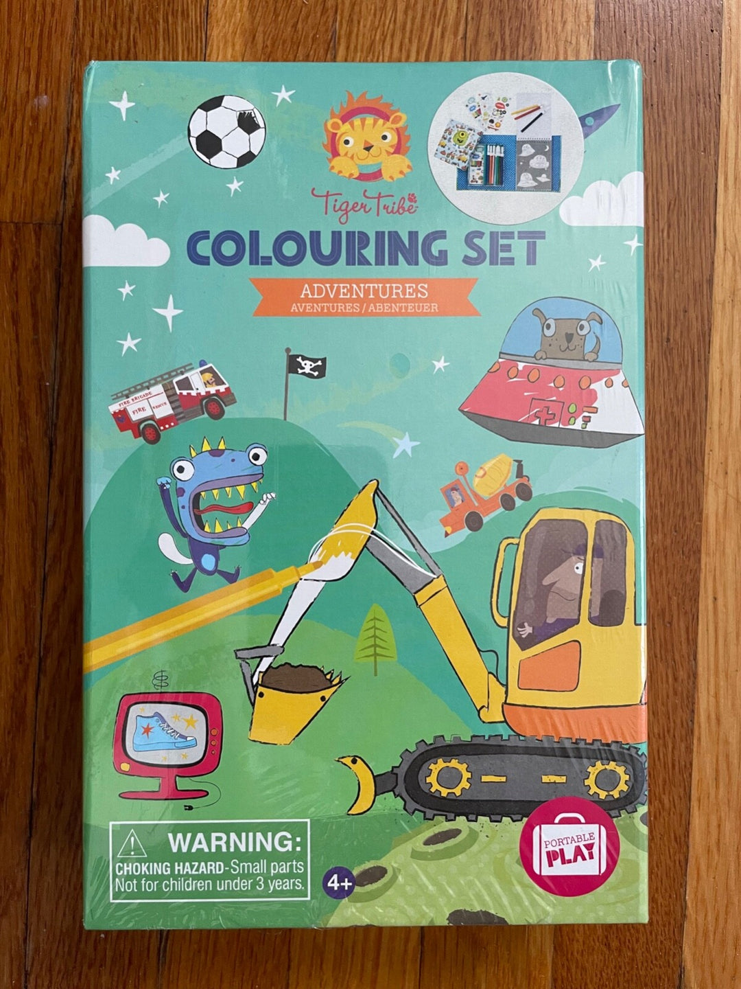 Tiger Tribe Colouring Set- Adventures