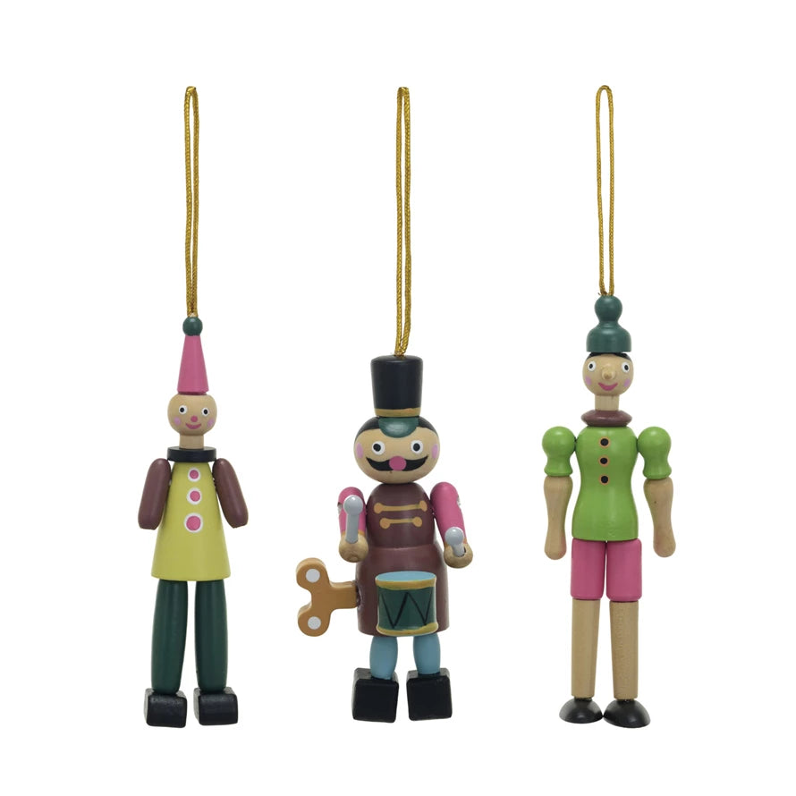 Wood Toy Ornaments
