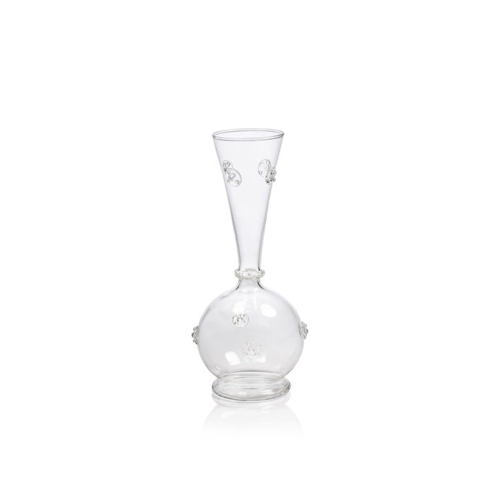 Vendome Glass Vase, 7.75