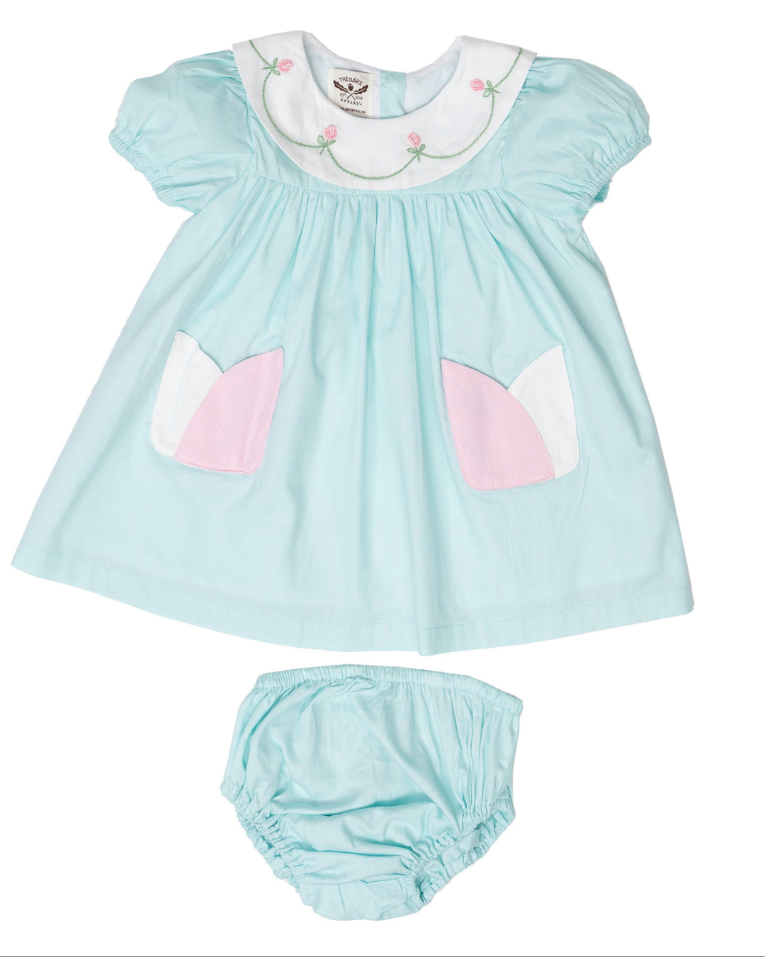 Dana Pink Tulip Bloomer Set