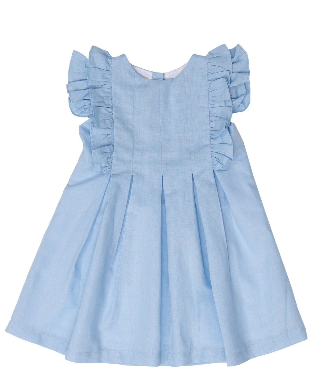 Braleigh Med Blue Linen Dress
