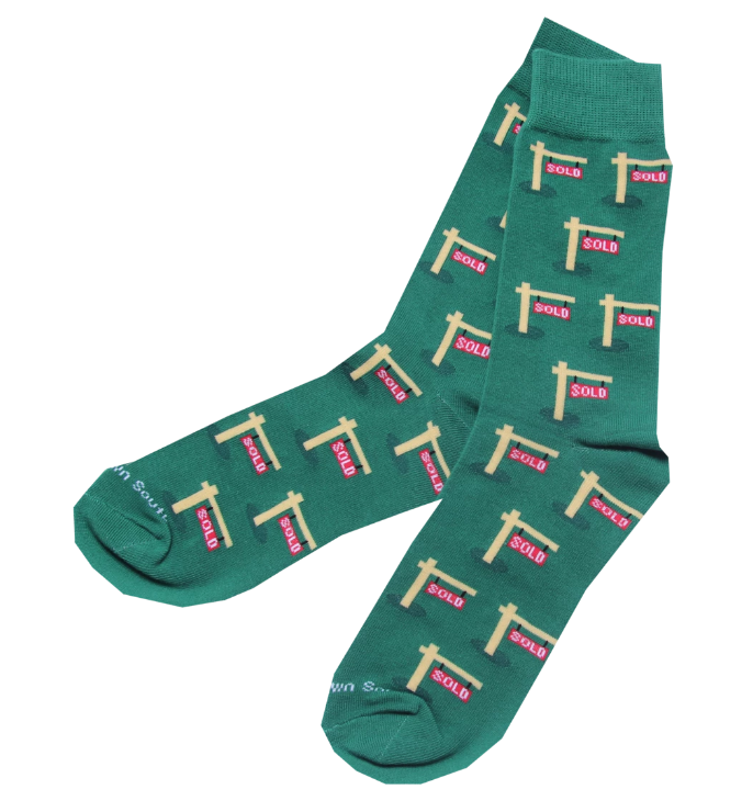 Barrel Down South - Realtor Sold Socks