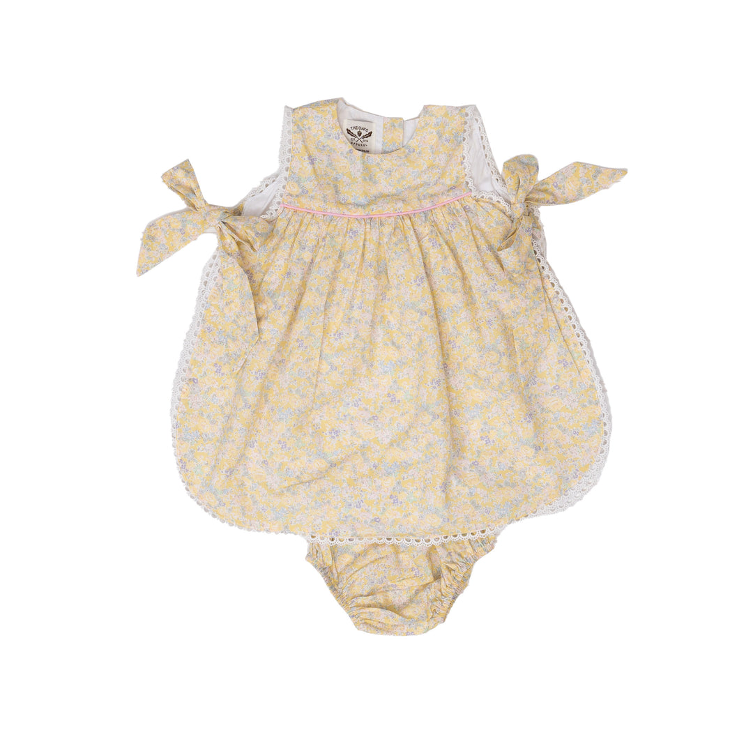 Nora Yellow Floral Bloomer Set