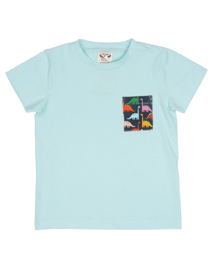 SS Aqua Spikey Dino Tee