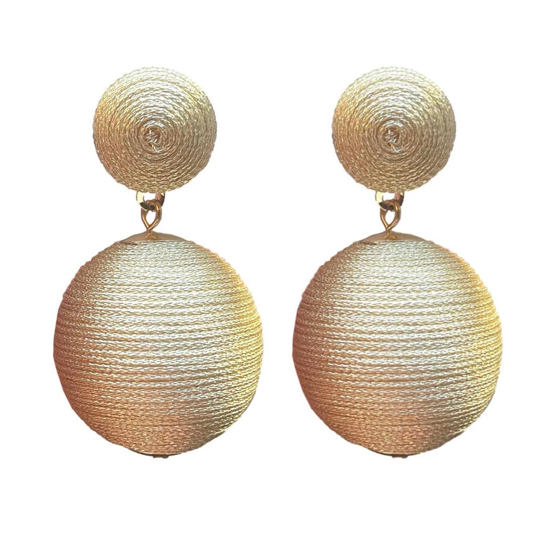 St Armands Designs of Sarasota - Gold Metallic Lido Pom Poms
