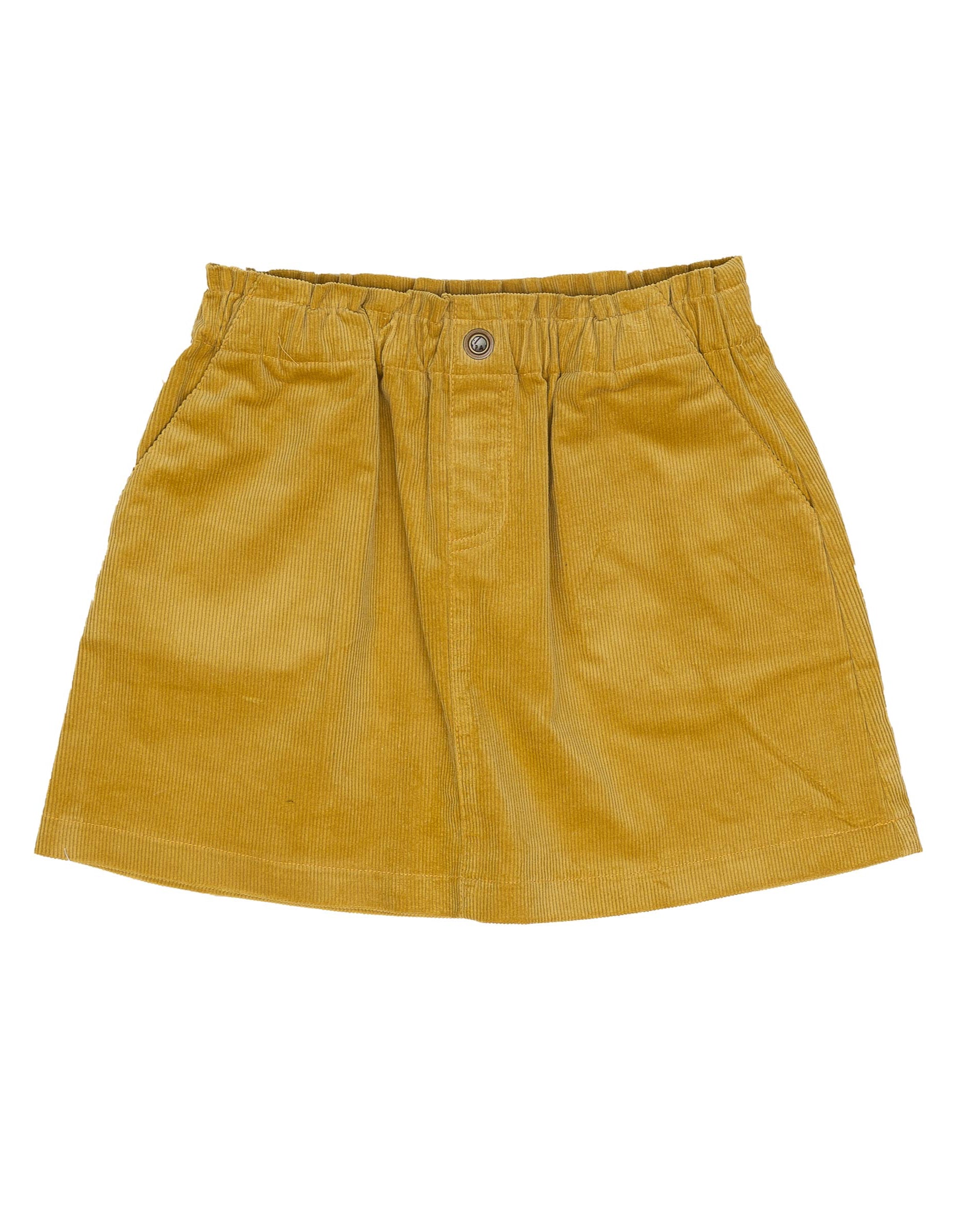 Leigh Mustard Skirt The Oaks Apparel Co