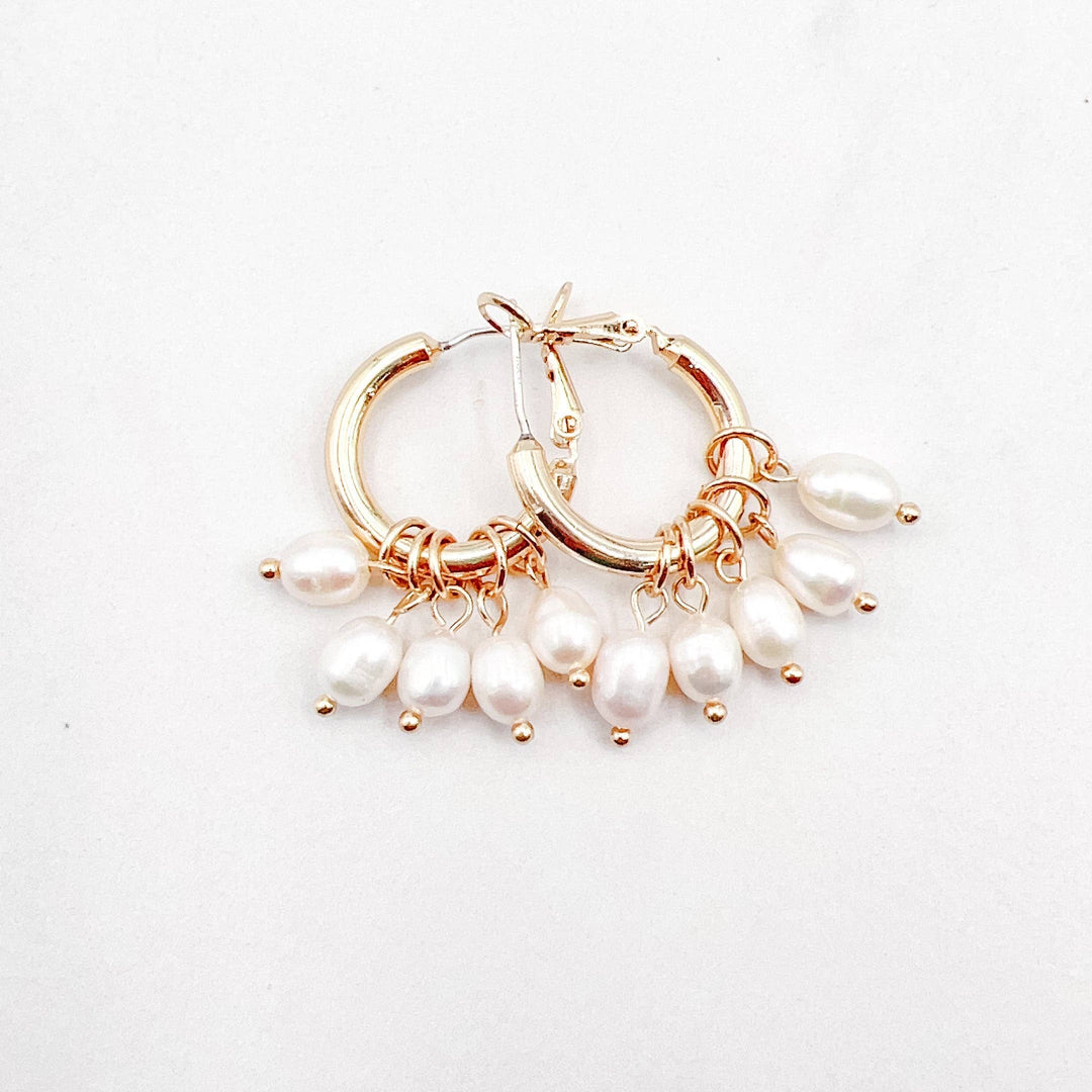 Treasure Jewels Inc. - Fiesta Pearl Hoop