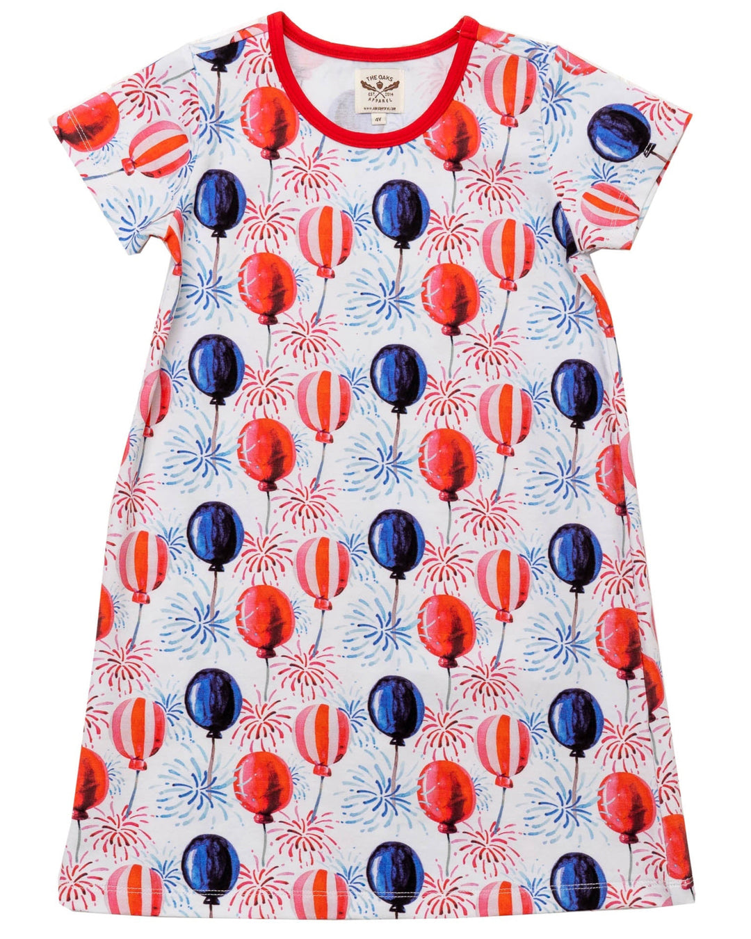 Mary Chase Red Balloon Dress