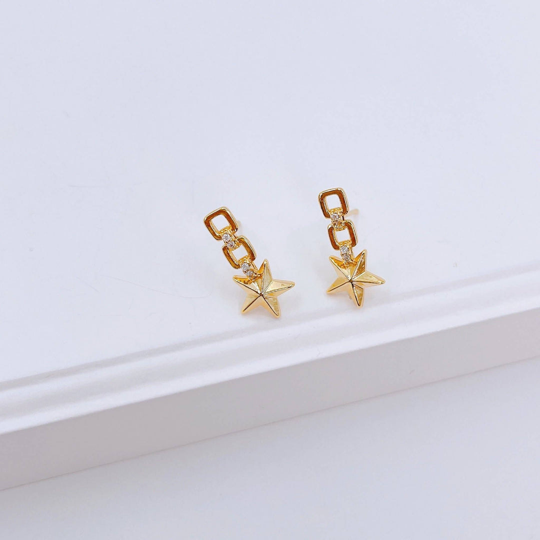 Treasure Jewels Inc. - Chain Star Stud
