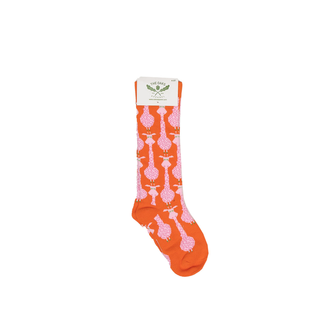 Giraffe Argyle Socks