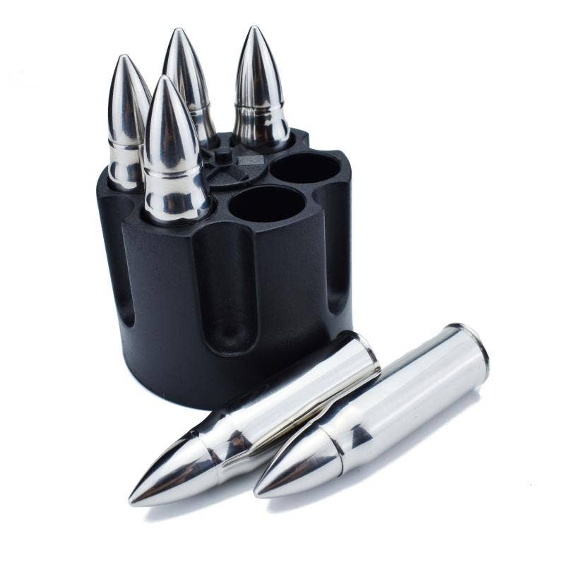 CALIBER GOURMET / CAMPCO - Stainless Steel Bullet Chillers, Reuseable 14mm