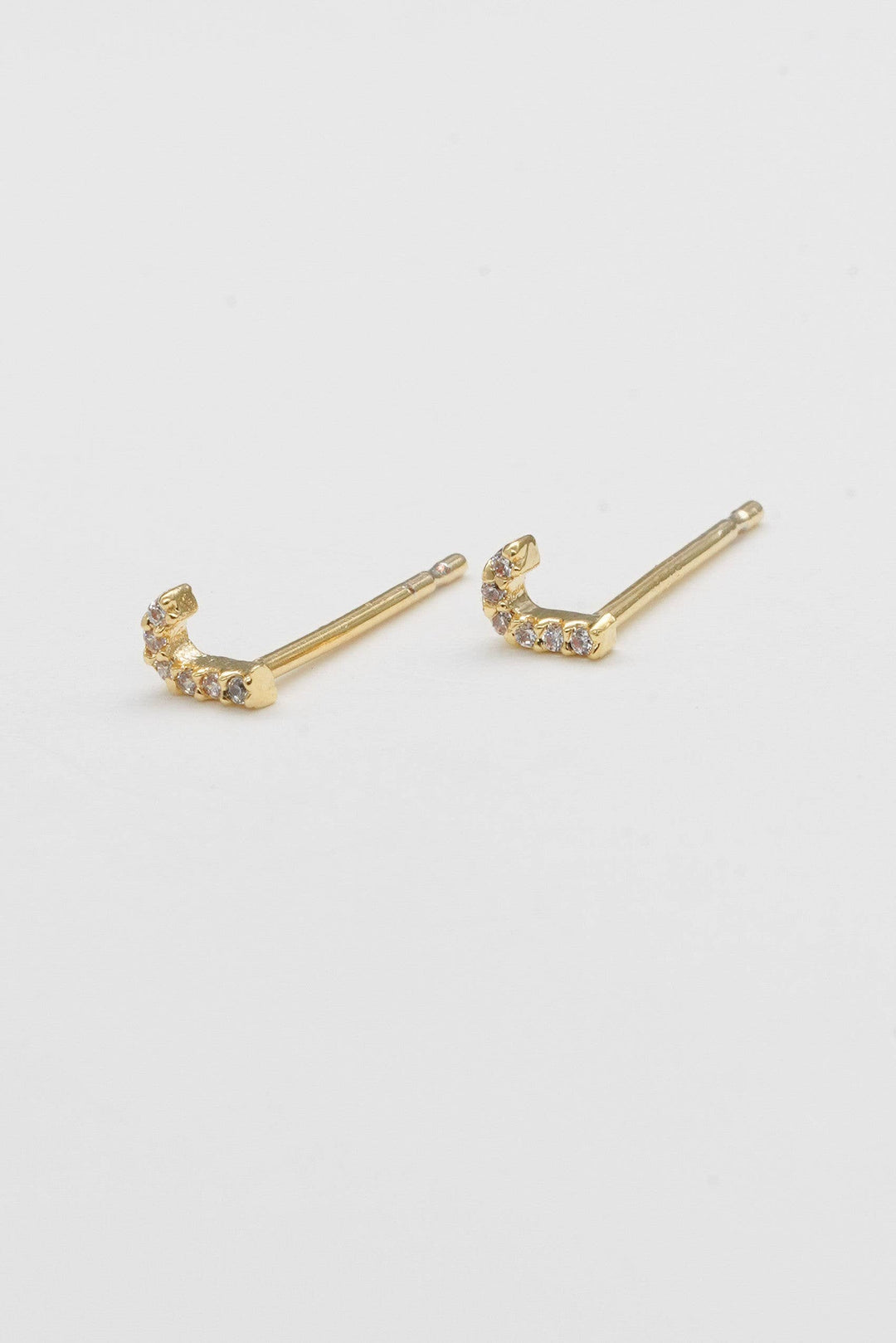 Brenda Grands Jewelry - Shiny Initial Studs