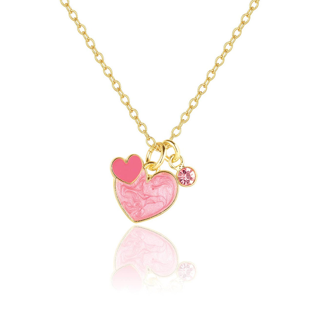 Girl Nation - Sweet Petite Necklace- Heart 2 Heart