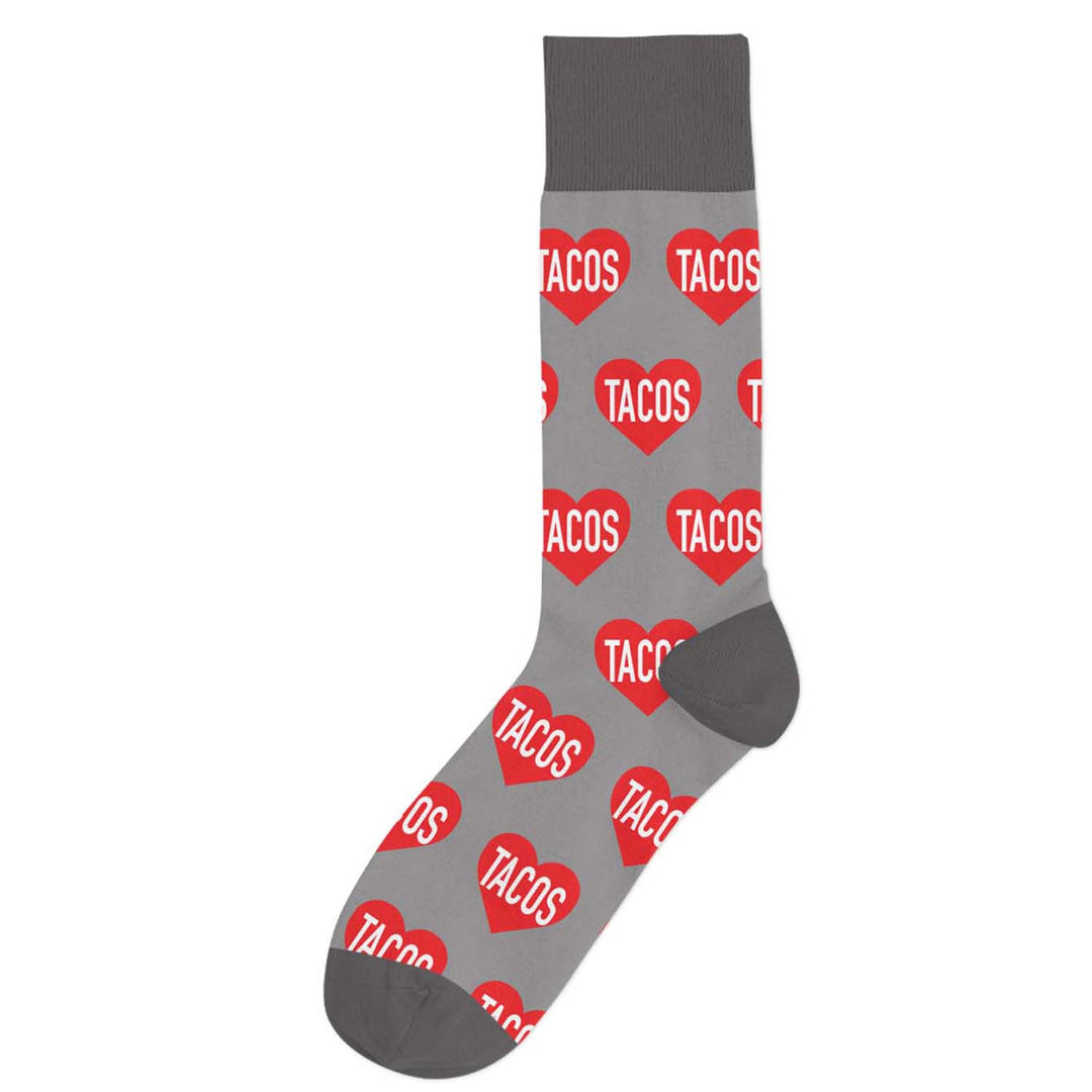 Barrel Down South - I Love Tacos Socks Funny Taco Socks