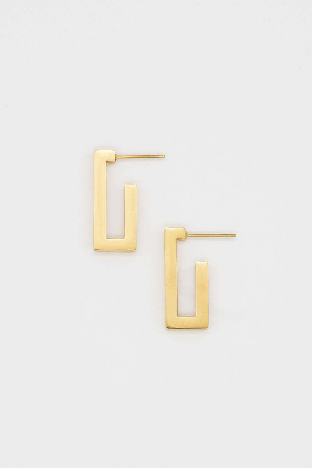 Brenda Grands Jewelry - Rectangular Hoops